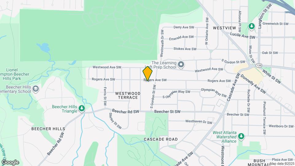 1844 Rogers Ave SW Mapa y Detalles de la Ubicación