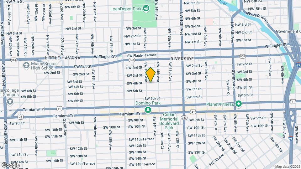 1450 SW 4th St Map and Location Details