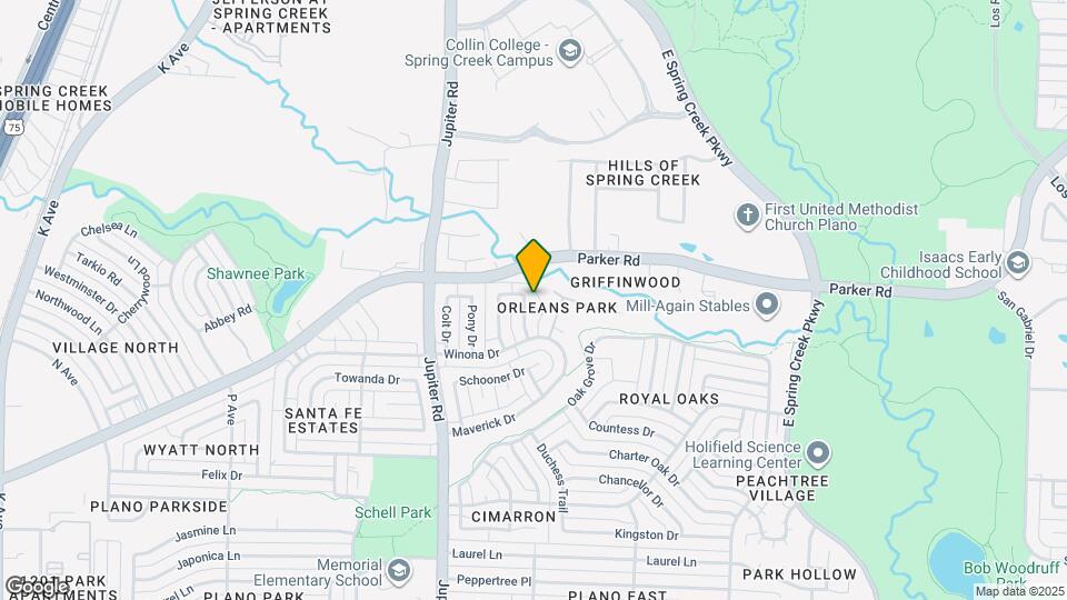 3408 Horseshoe Dr Map and Location Details