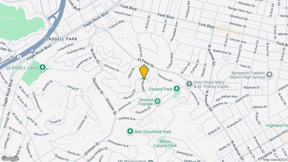 1042 Olancha Dr Map and Location Details