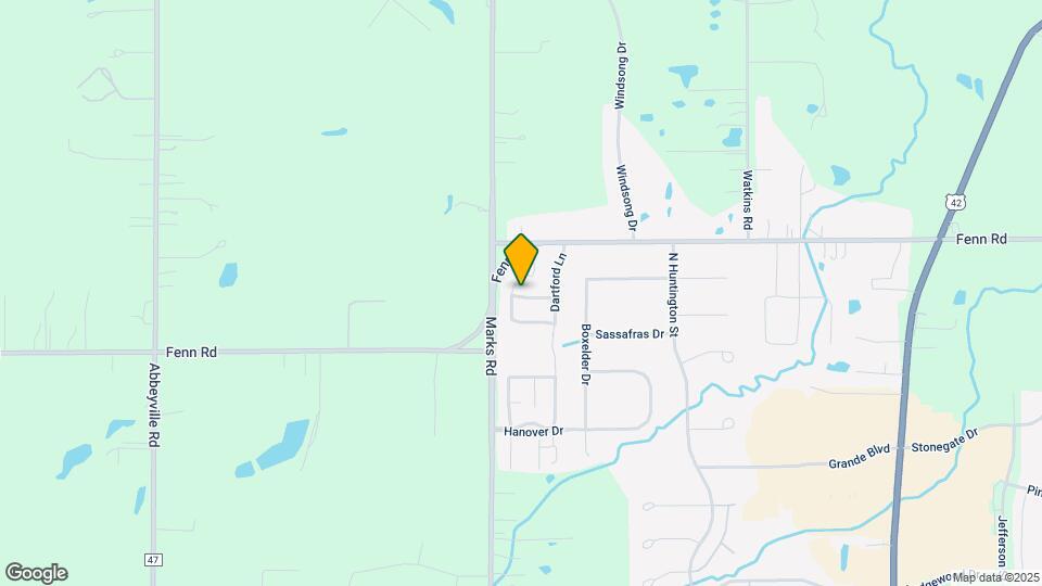 5307 Chaucer Dr Map and Location Details
