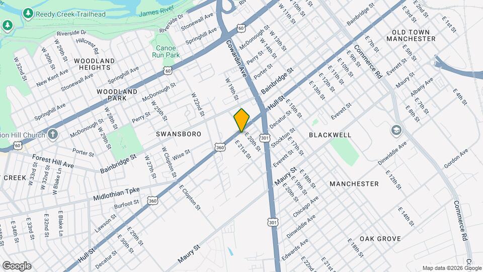 Swansboro Place Map and Location Details