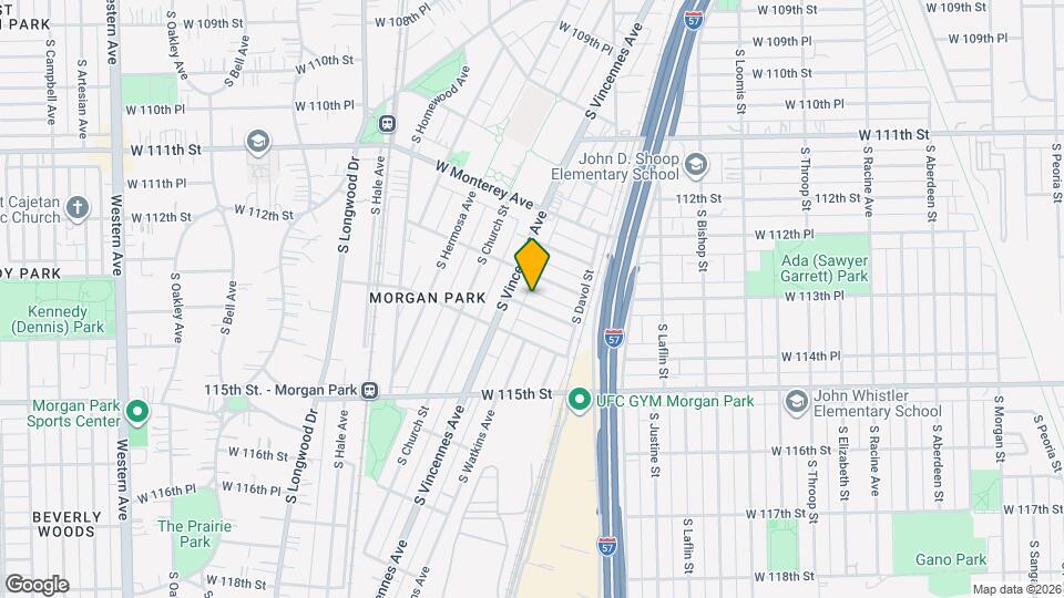 1748 W Steuben St Map and Location Details