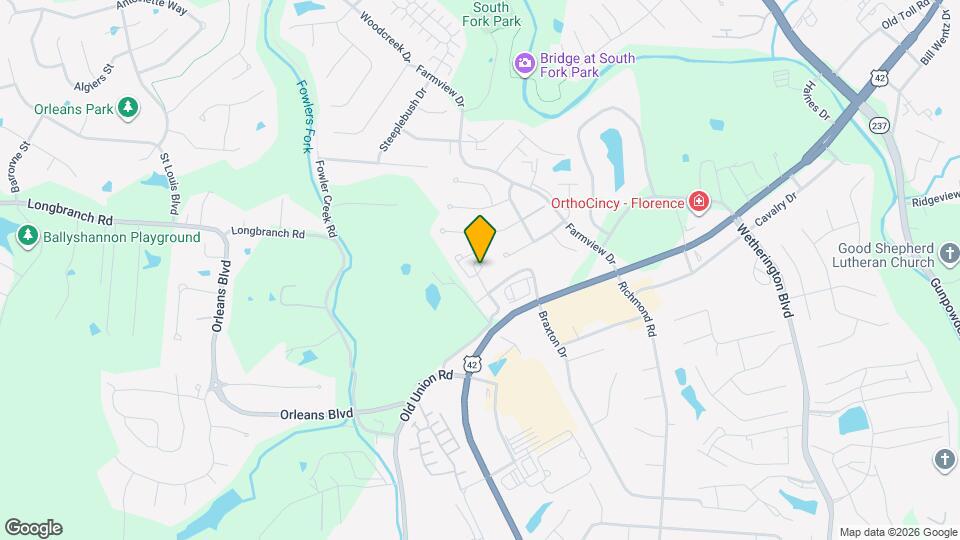 2009 Terrace Ct Map and Location Details