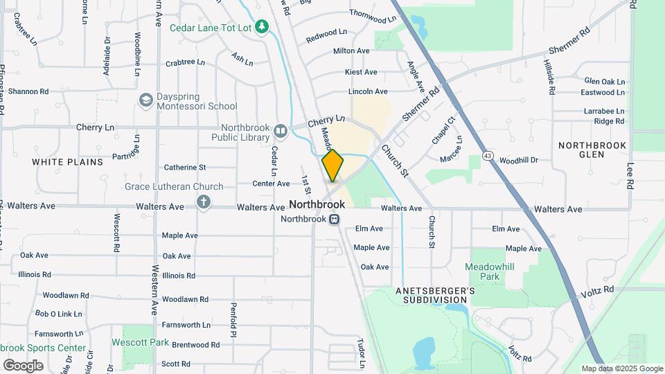 1356 Shermer Rd Map and Location Details