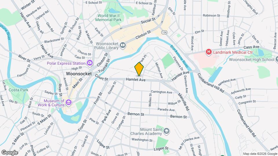 66 Hamlet Ave, Unit 1R Mapa y Detalles de la Ubicación