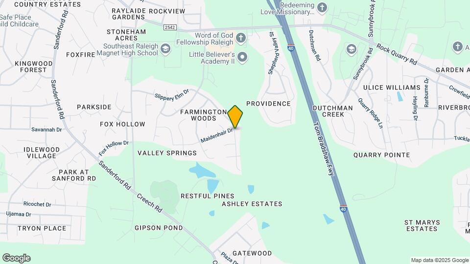 3413 Slippery Elm Dr Map and Location Details