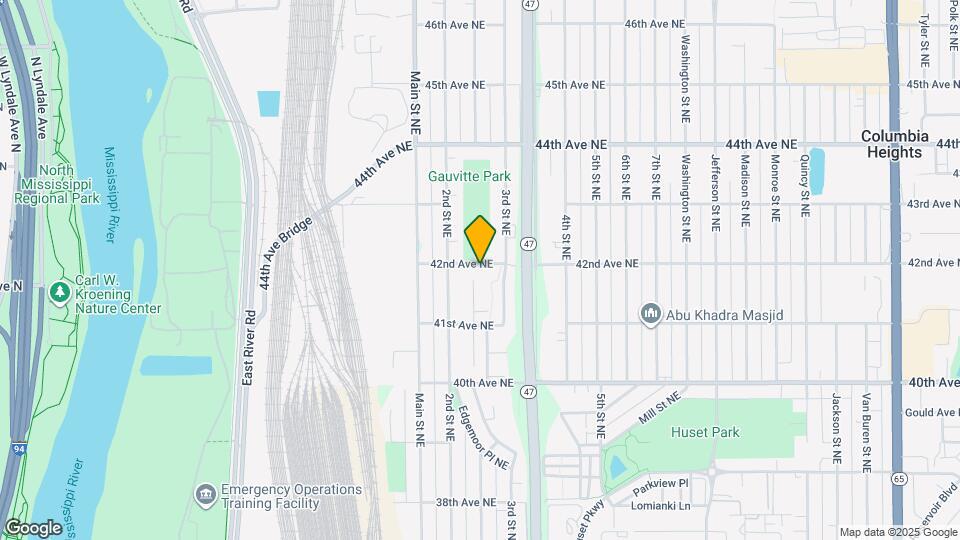 212 42nd Ave NE Map and Location Details