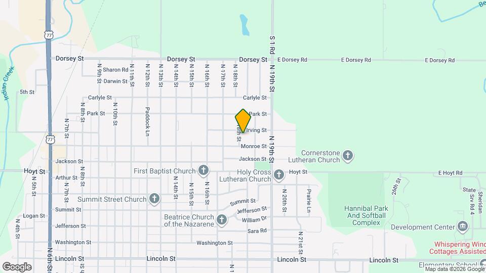 1318 N 18th St Map and Location Details