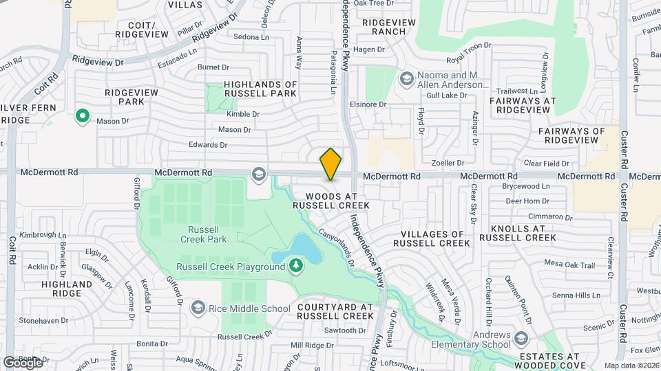 8936 Mt Rainier Dr Map and Location Details