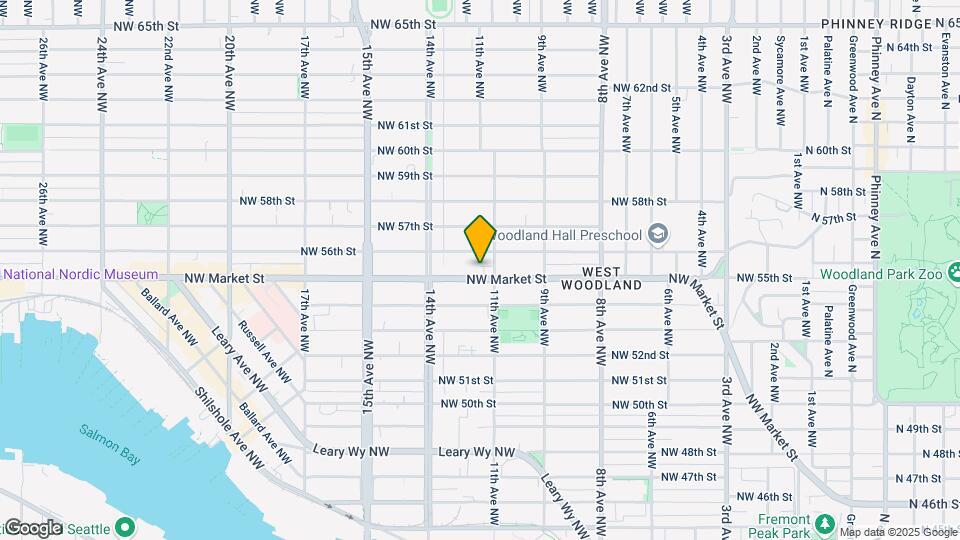1108 Market St NW Map and Location Details