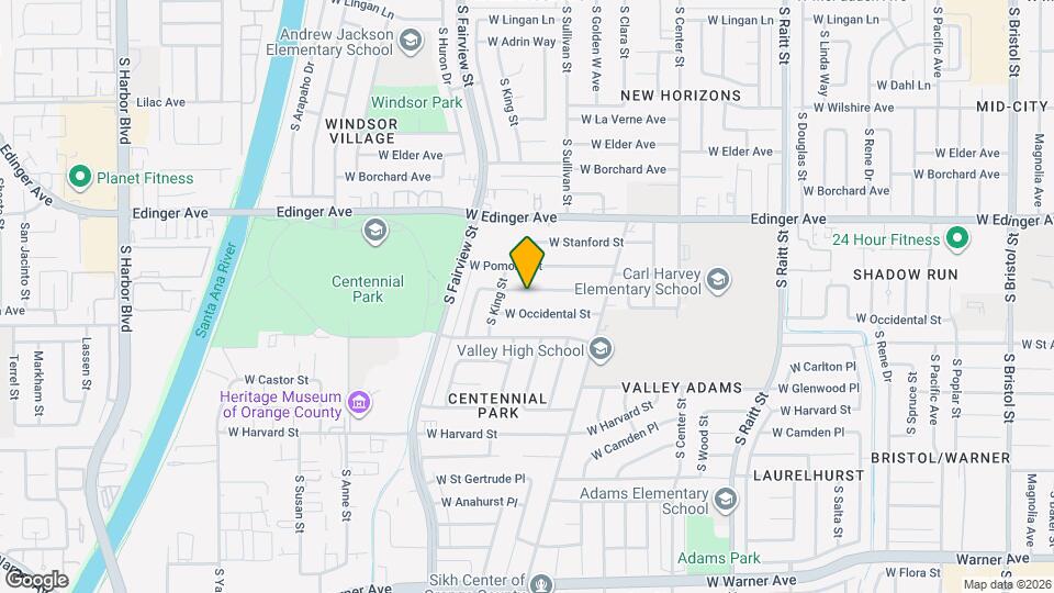 2538 W California St Mapa y Detalles de la Ubicación