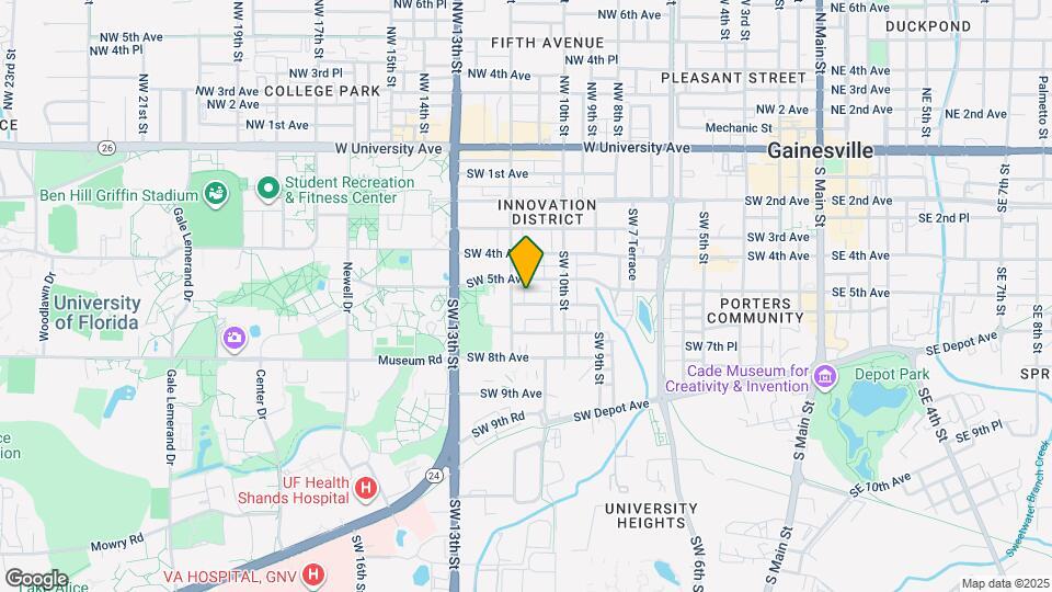 1114 SW 6th Ave Map and Location Details