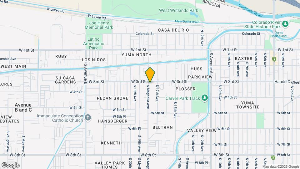 301 S Magnolia Ave Map and Location Details