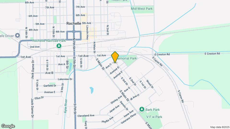 318 S 2nd St Map and Location Details