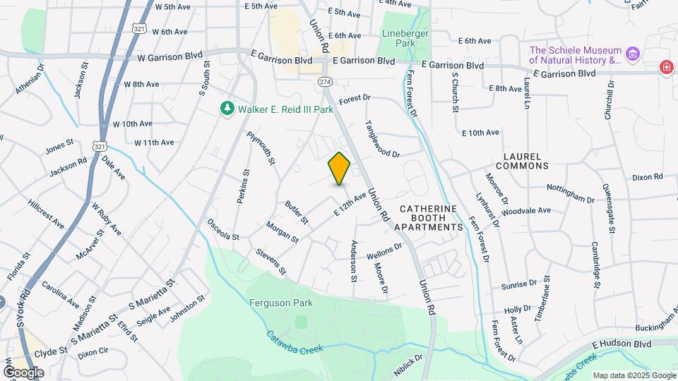 1217 Anderson St Mapa y Detalles de la Ubicación