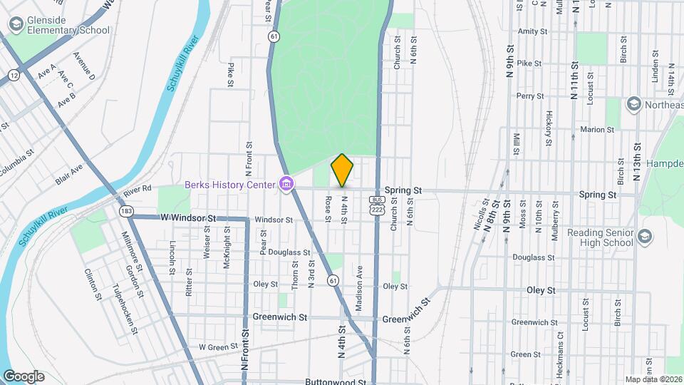 358 Spring St Map and Location Details