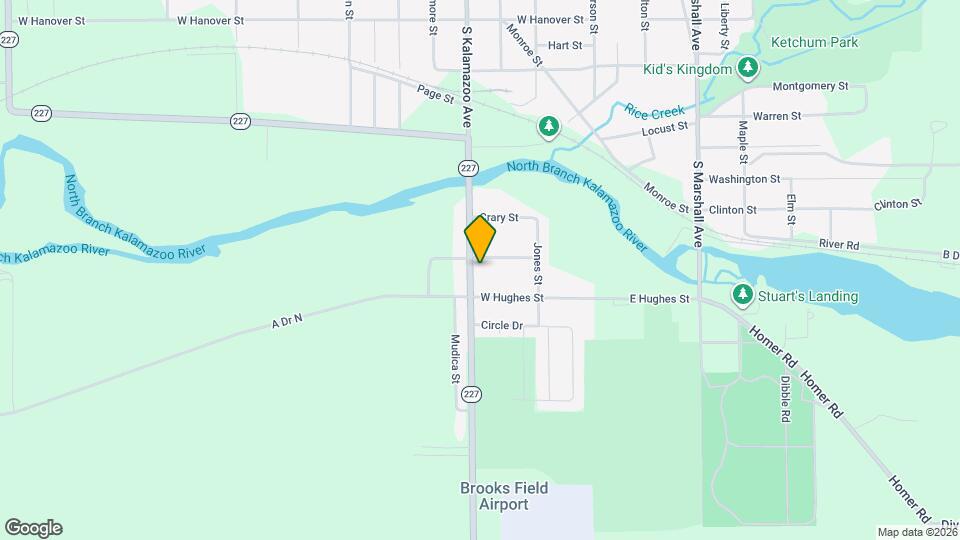 901 S Kalamazoo Ave Map and Location Details