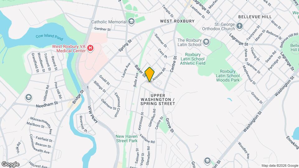 48 Baker St, Unit 1 Map and Location Details