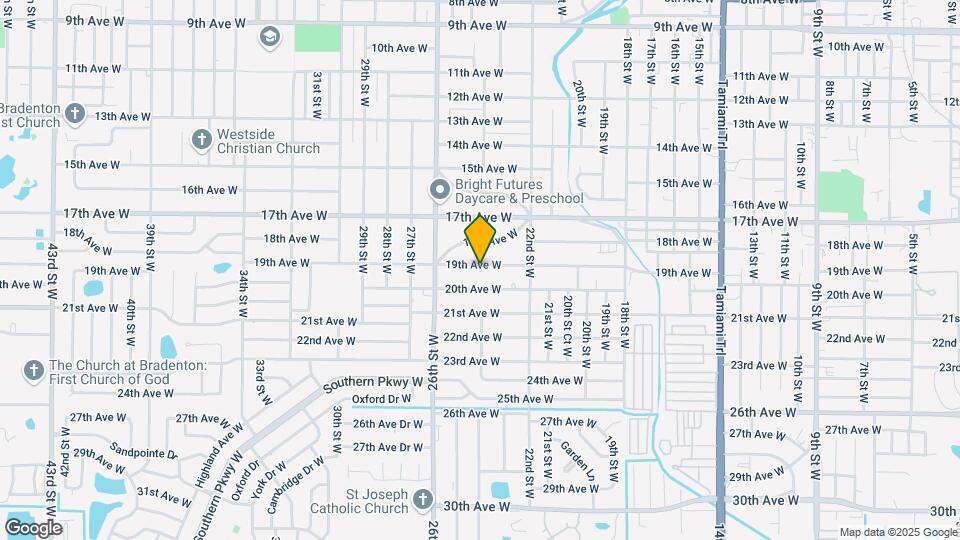 2403 19th Ave W Map and Location Details