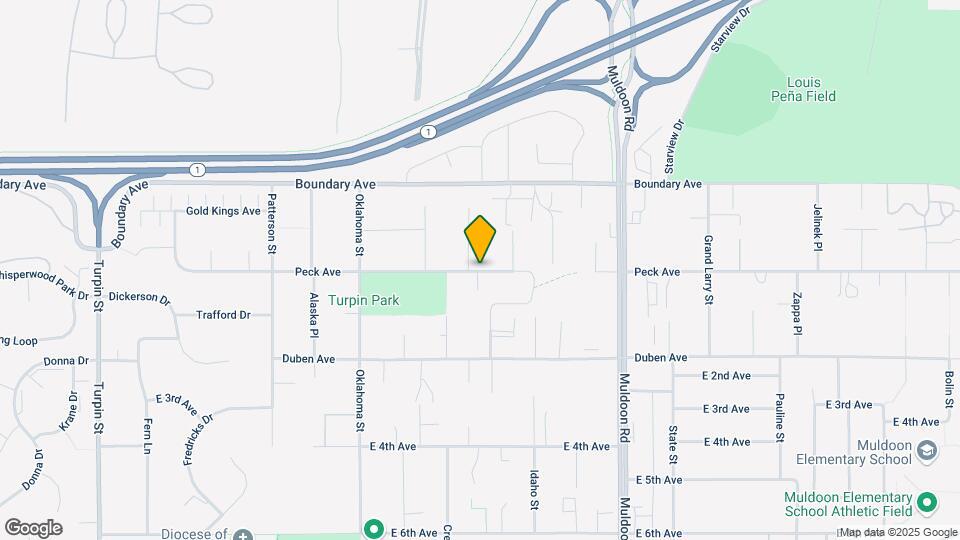 7541 Peck Ave Map and Location Details