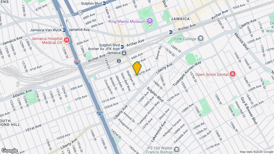 Sutphin Senior Residence Mapa y Detalles de la Ubicación