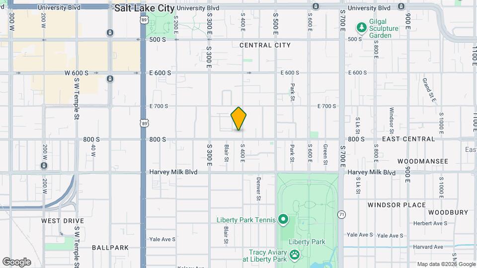 379 E 800 S Map and Location Details