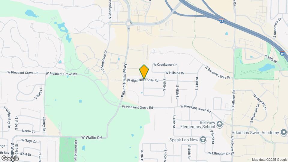 4611 S 47th St Map and Location Details