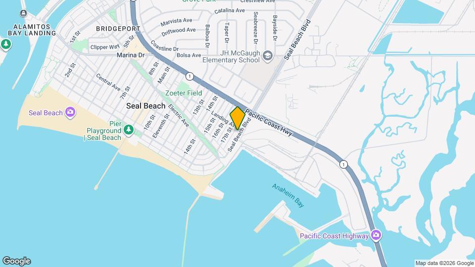 249 Seal Beach Blvd Map and Location Details