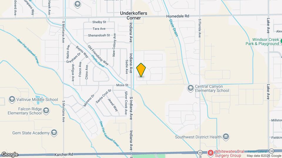 16547 Allegre Way Map and Location Details