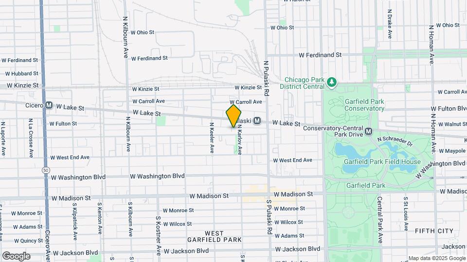 4114 W Maypole Ave Map and Location Details
