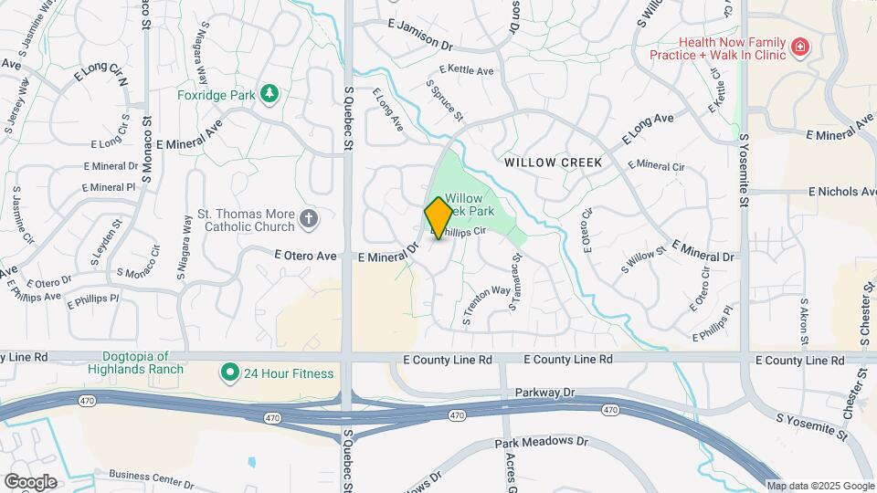 8066 S Rosemary Ct Map and Location Details