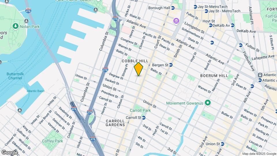 37 Tompkins Pl Map and Location Details