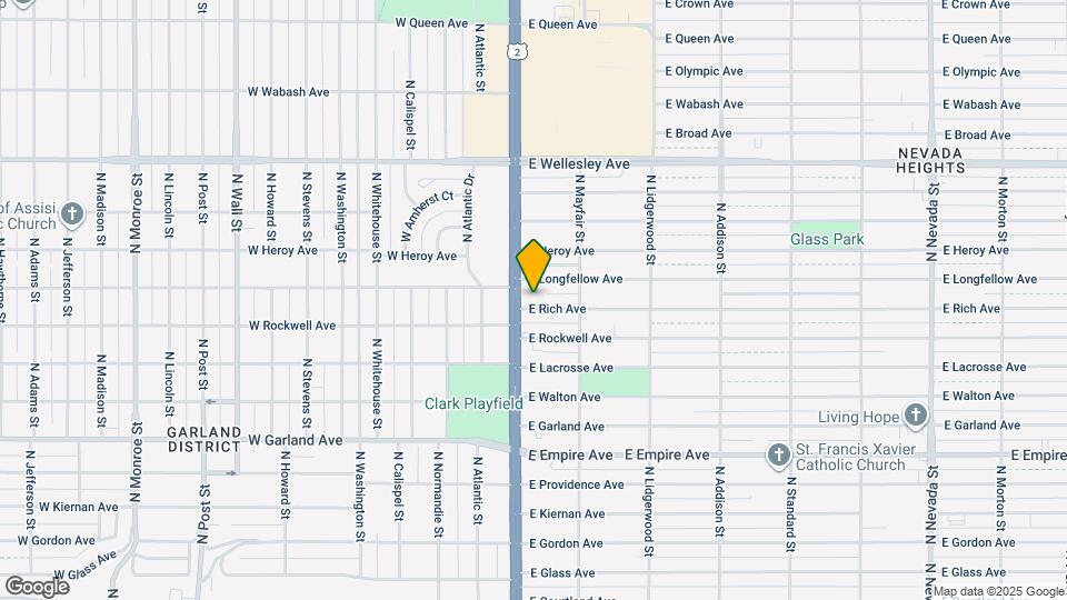 11 E Rich Ave Map and Location Details