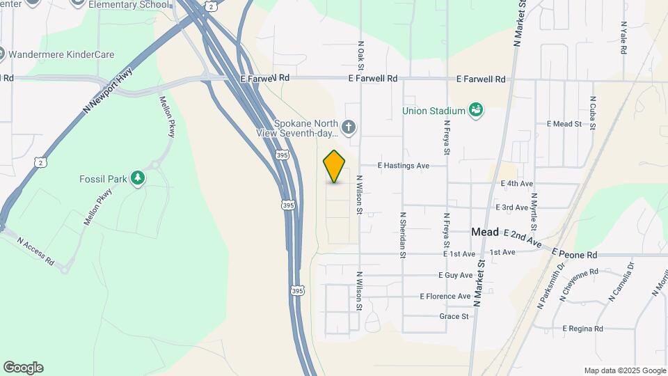 3110 E Metler Ave Map and Location Details