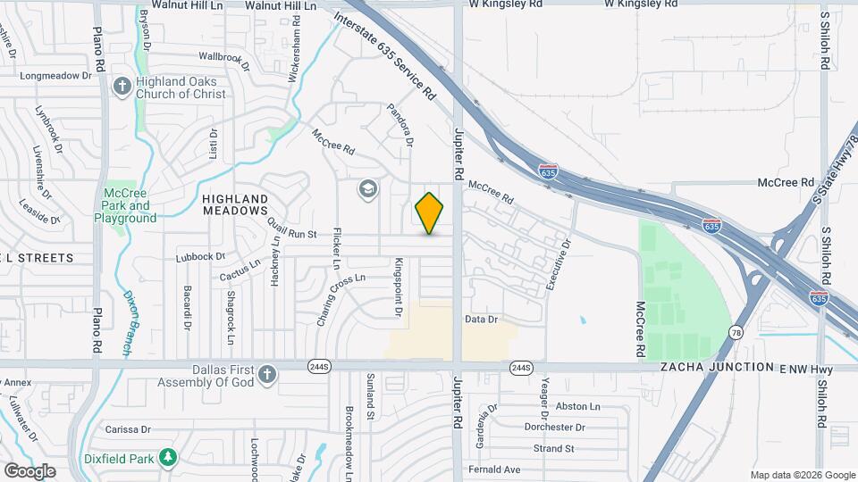 11350-11352 Quail Run St Map and Location Details