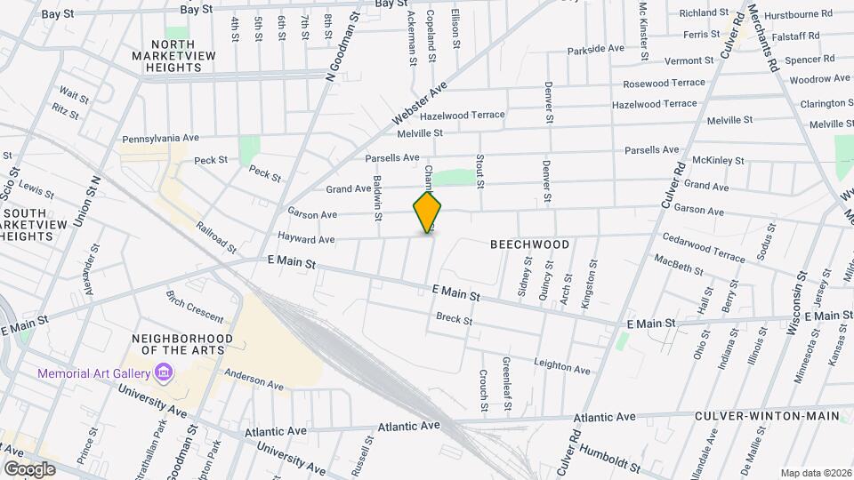 567 Hayward Ave Map and Location Details