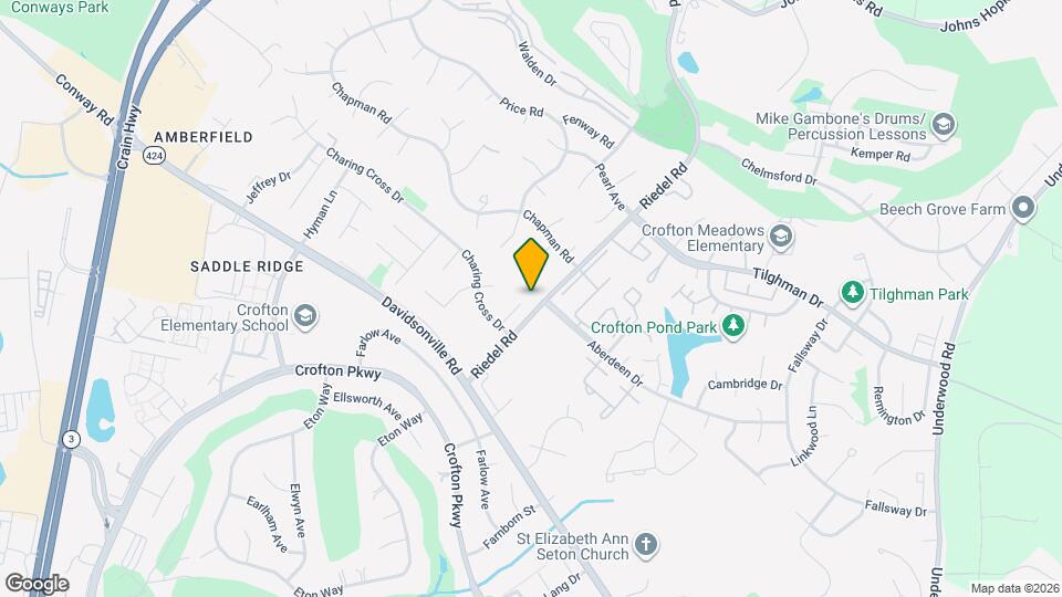 1404 Jedforest Dr Map and Location Details