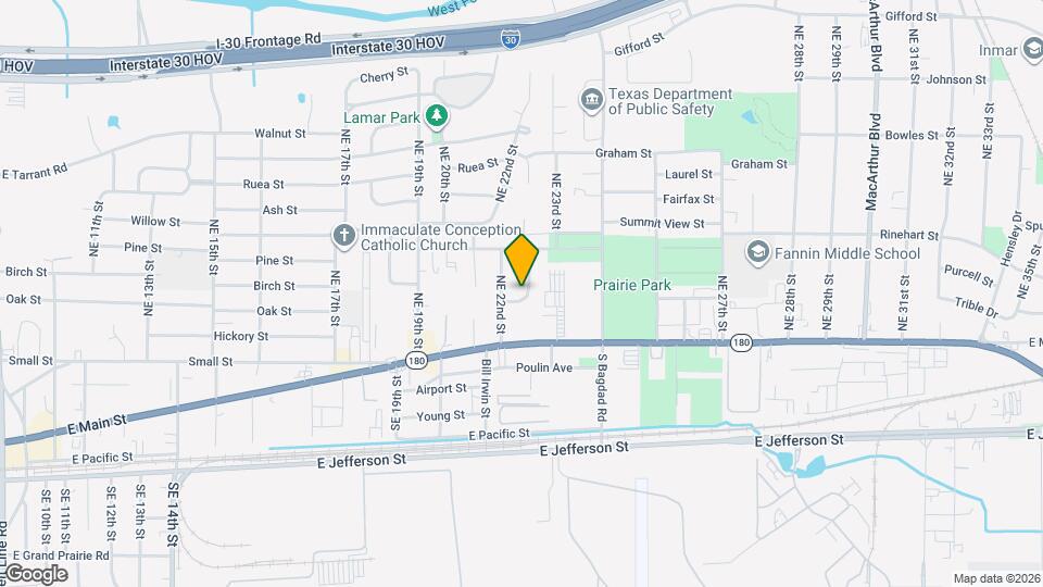 2210 Manor St Map and Location Details