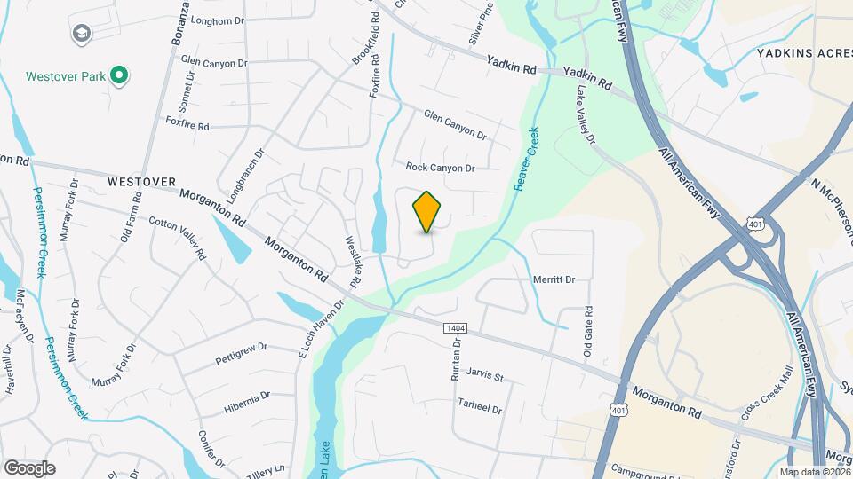 308 Waterdown Dr Map and Location Details