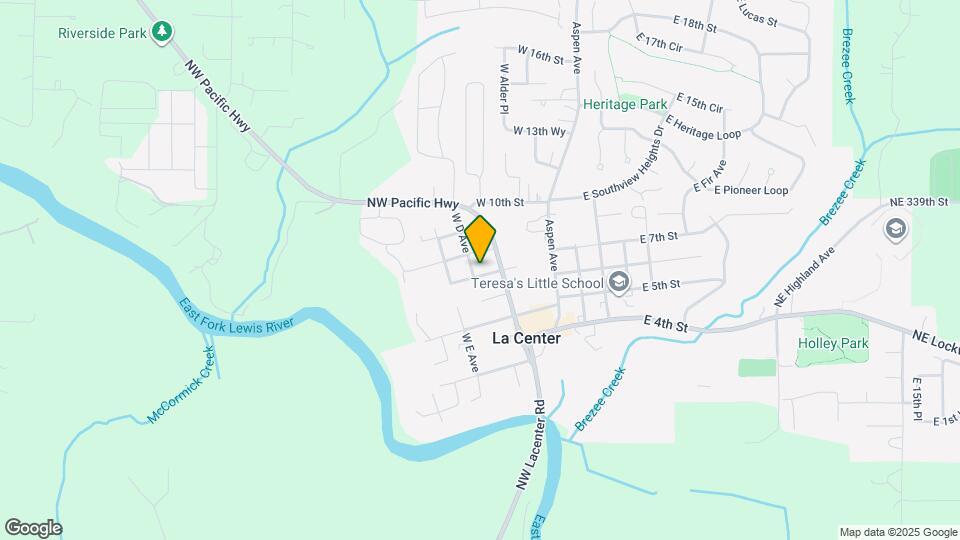 325 W 7th St Map and Location Details