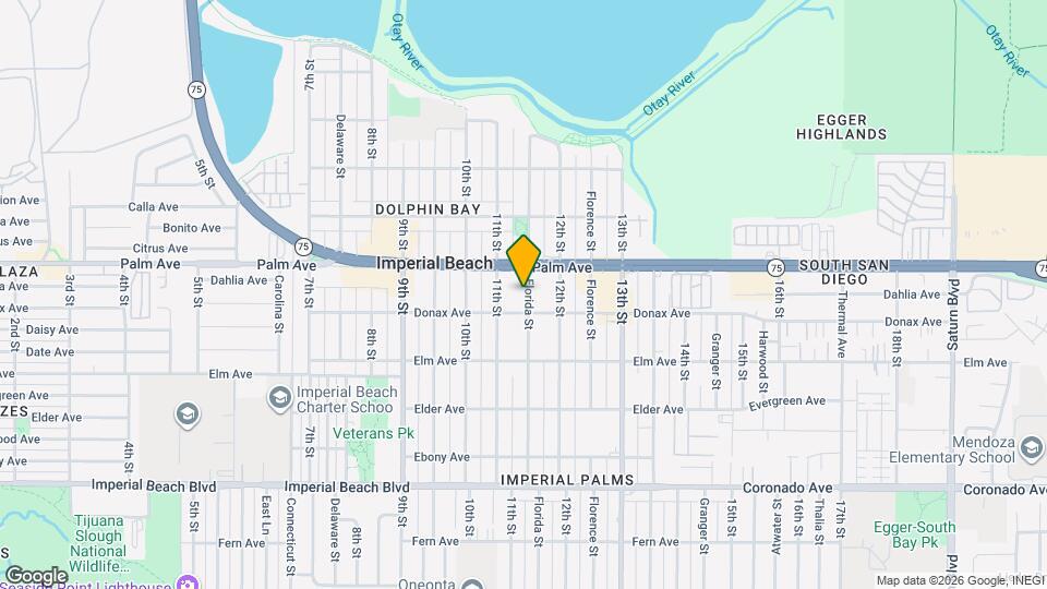 754 Florida St Map and Location Details
