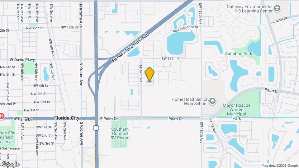 421 NE 6th Ct Map and Location Details