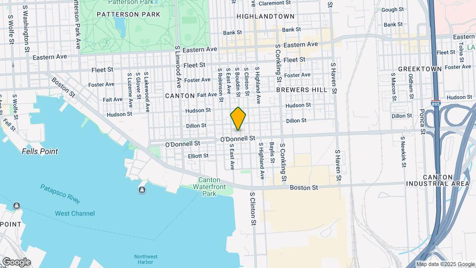 1024 S Bouldin St Map and Location Details