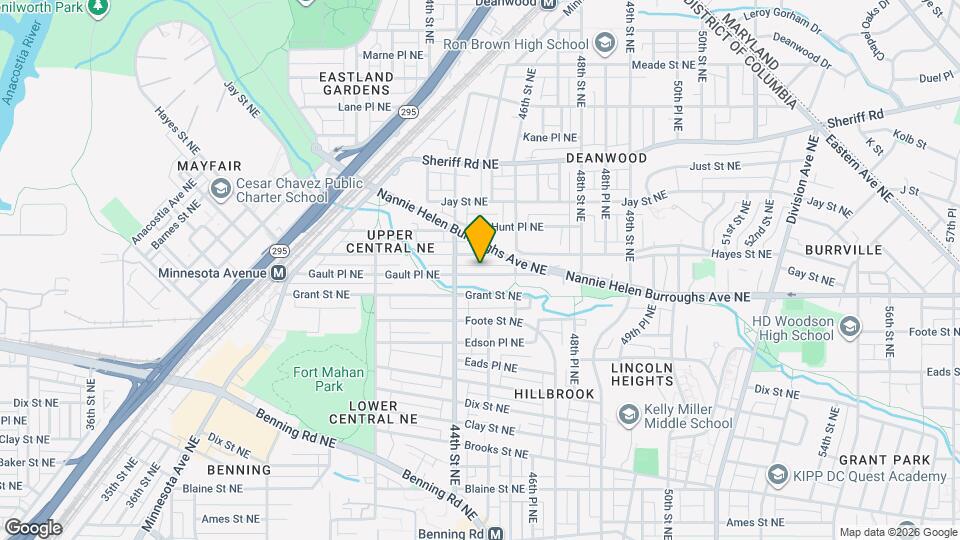 4428 Gault Pl NE Map and Location Details