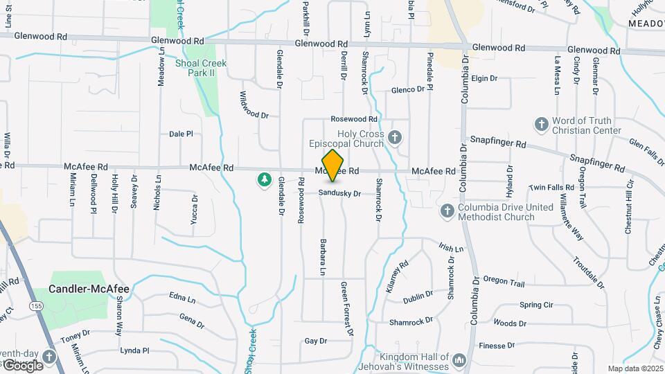 3172 Sandusky Dr Map and Location Details
