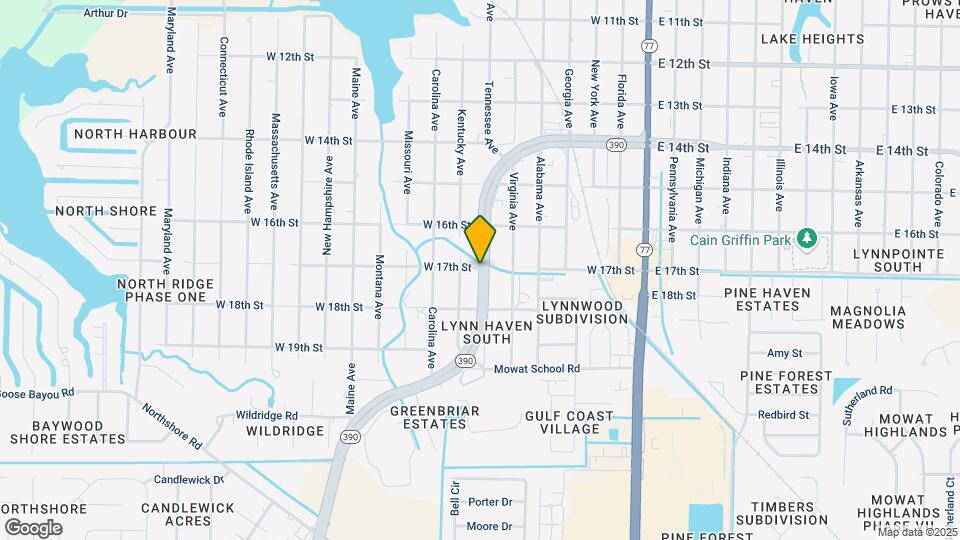 715 W 17th St Map and Location Details