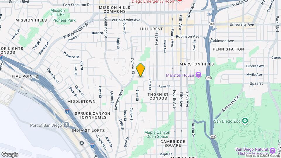 3506 Albatross St Map and Location Details