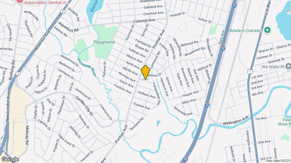 21 Case Ave Map and Location Details