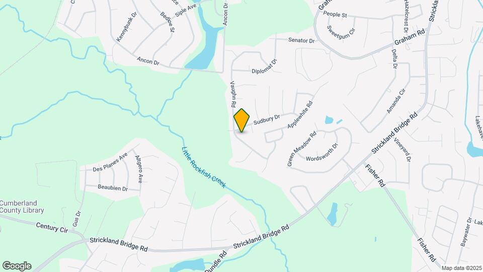 6723 Vaughn Rd Map and Location Details